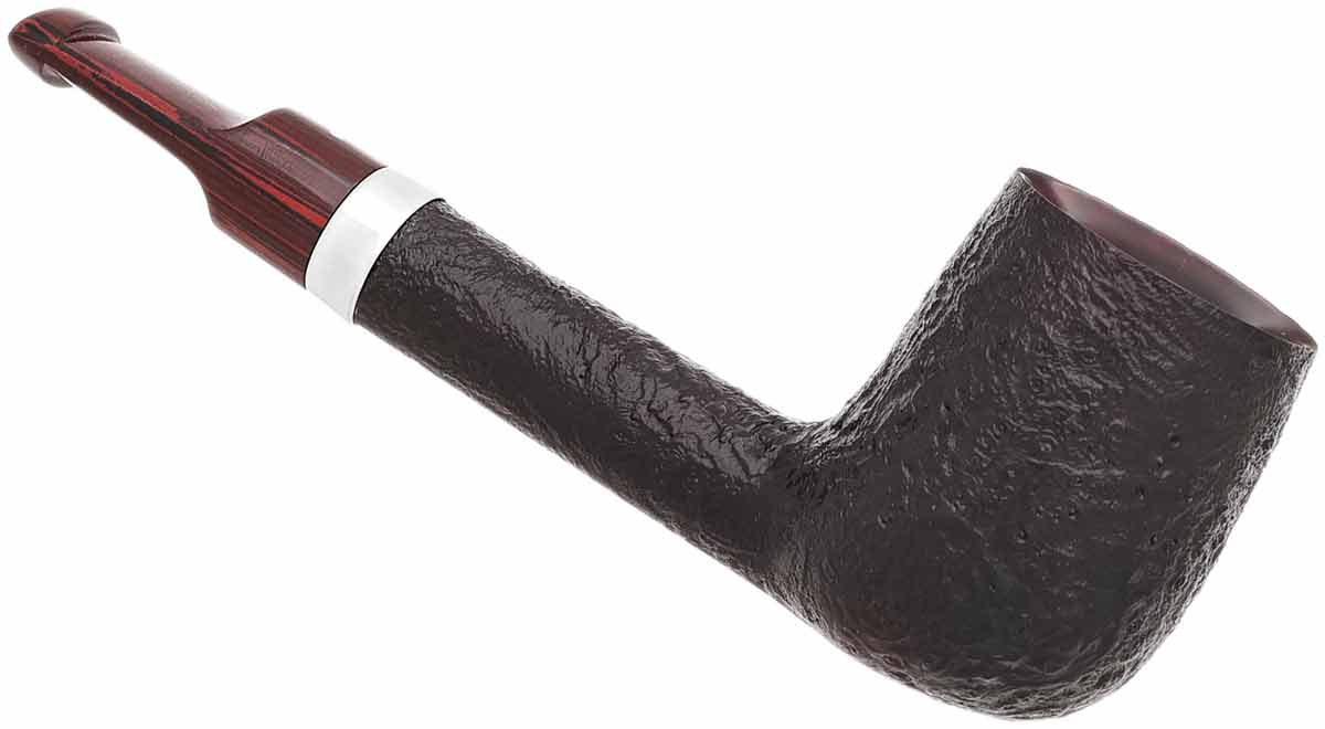 English Estate Dunhill Shell Briar with Silver (4111) (2022) (Unsmoked)
