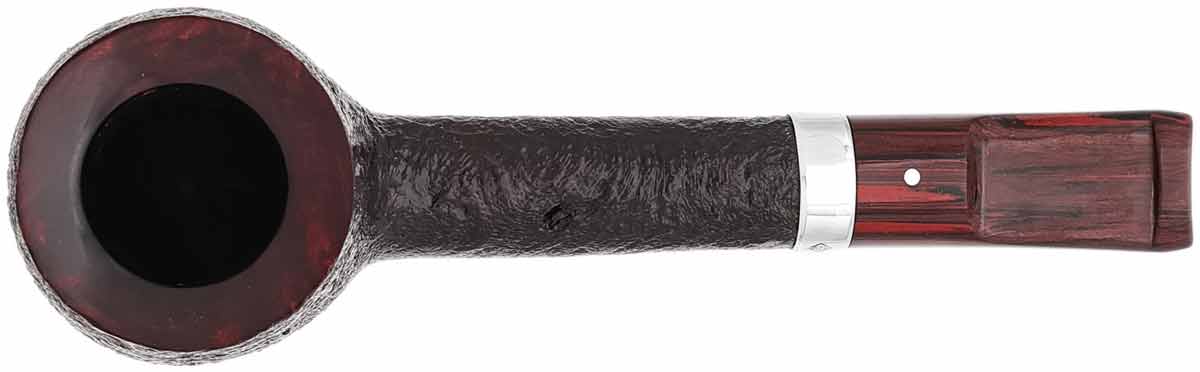 English Estate Dunhill Shell Briar with Silver (4111) (2022) (Unsmoked)