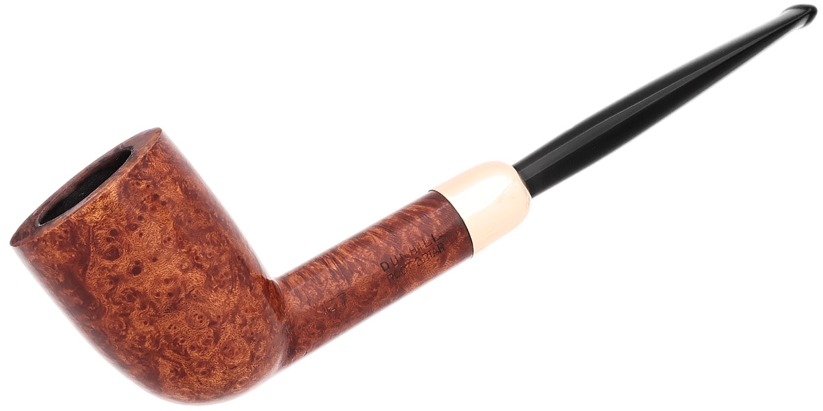 English Estate Dunhill Root Briar Patent with 14K Gold (137) (4) (R) (B43) (1952)
