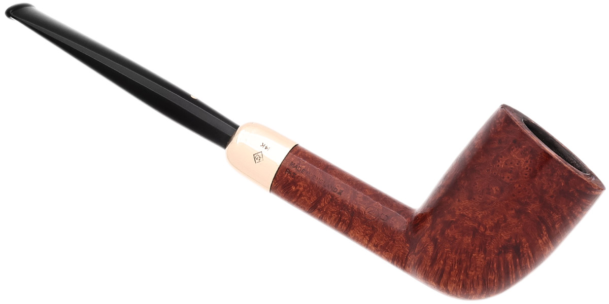 English Estate Dunhill Root Briar Patent with 14K Gold (137) (4) (R) (B43) (1952)
