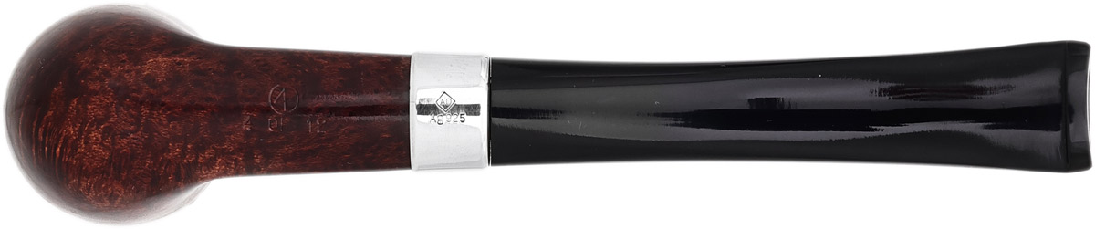 English Estate Dunhill The Penny Black Amber Root (4/12) (2025) (with Case and Tamper) (Unsmoked)