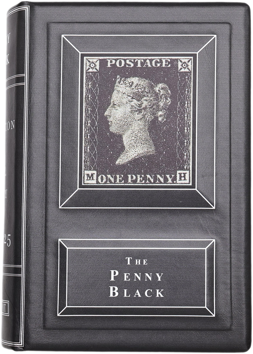 English Estate Dunhill The Penny Black Amber Root (4/12) (2025) (with Case and Tamper) (Unsmoked)