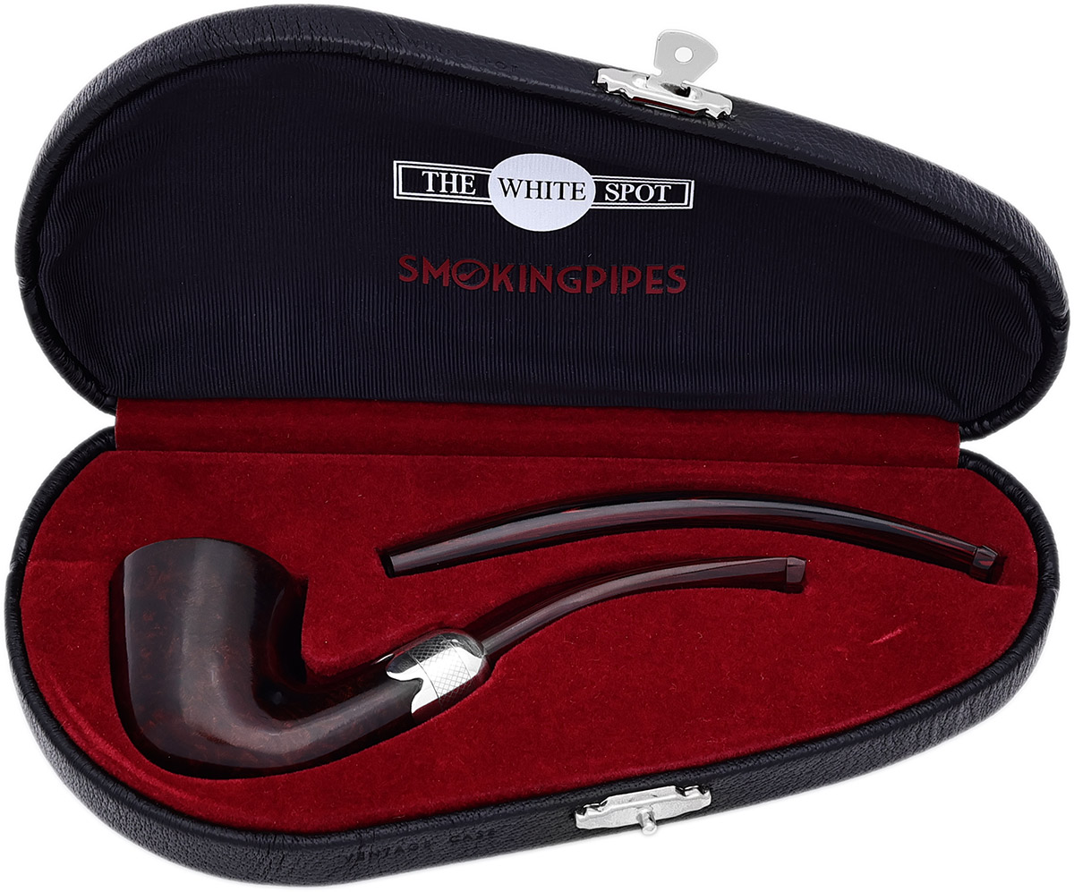 English Estate Dunhill SPC Limited Edition 2023 Chestnut with Silver (4114) (4/10) (with Ventage Case and Extra Stem) (2023)