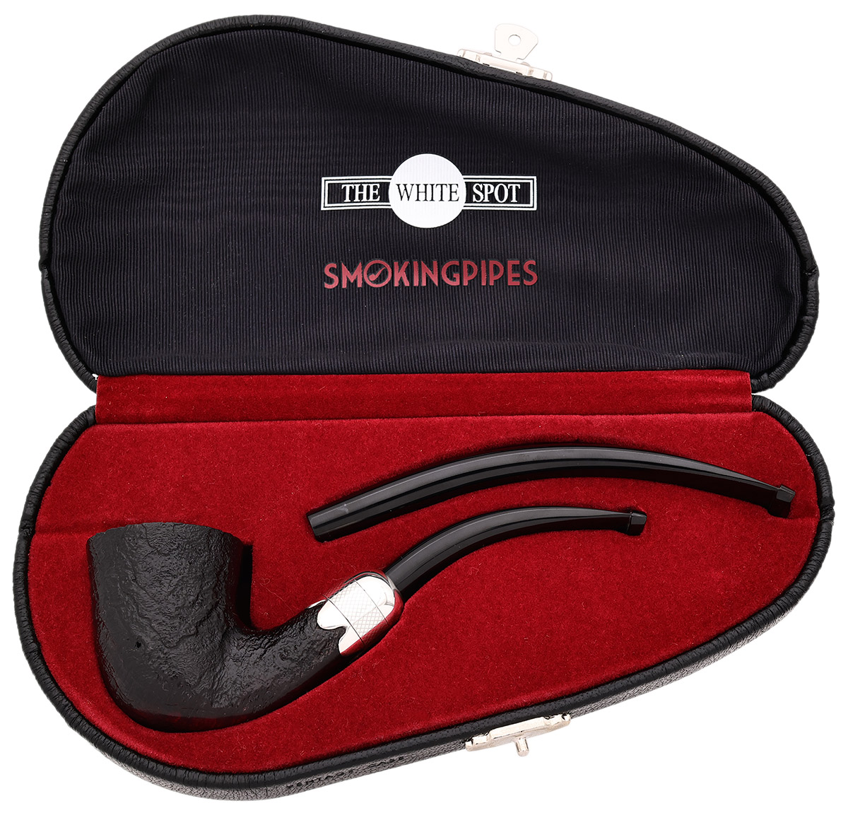 English Estate Dunhill SPC Limited Edition 2023 Shell Briar with Silver (4114) (4/10) (with Ventage Case and Extra Stem) (2023)