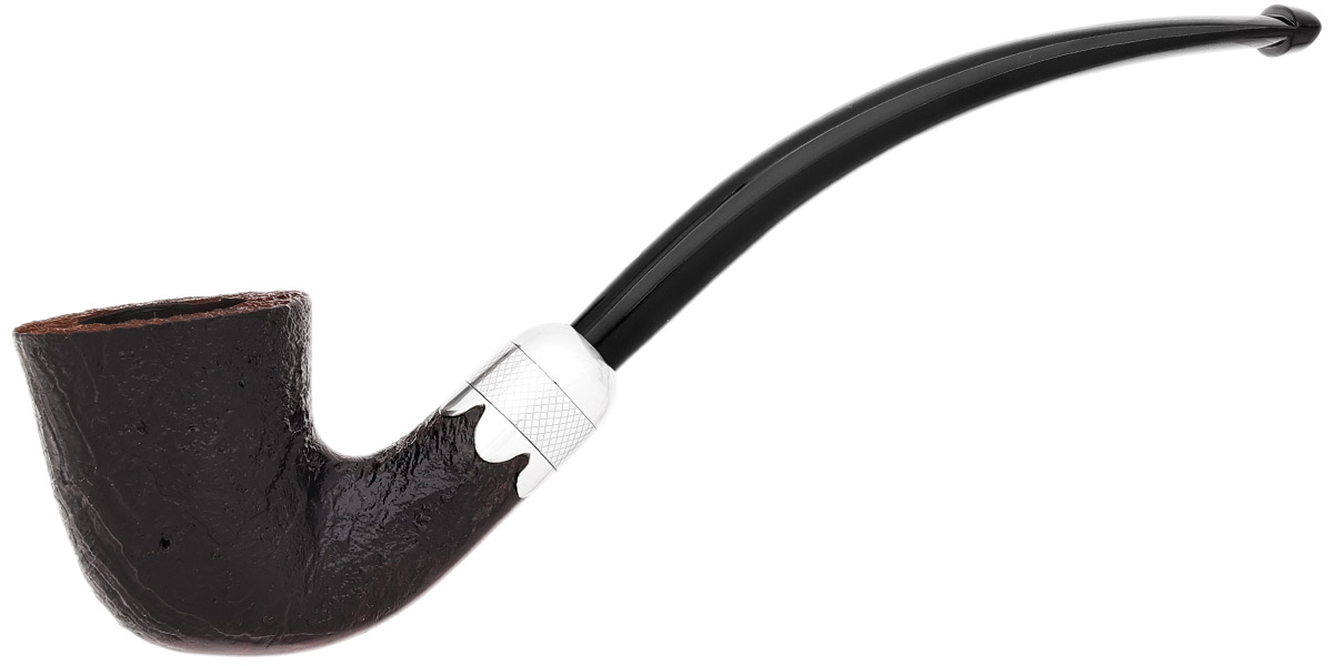 English Estate Dunhill SPC Limited Edition 2023 Shell Briar with Silver (4114) (4/10) (with Ventage Case and Extra Stem) (2023)