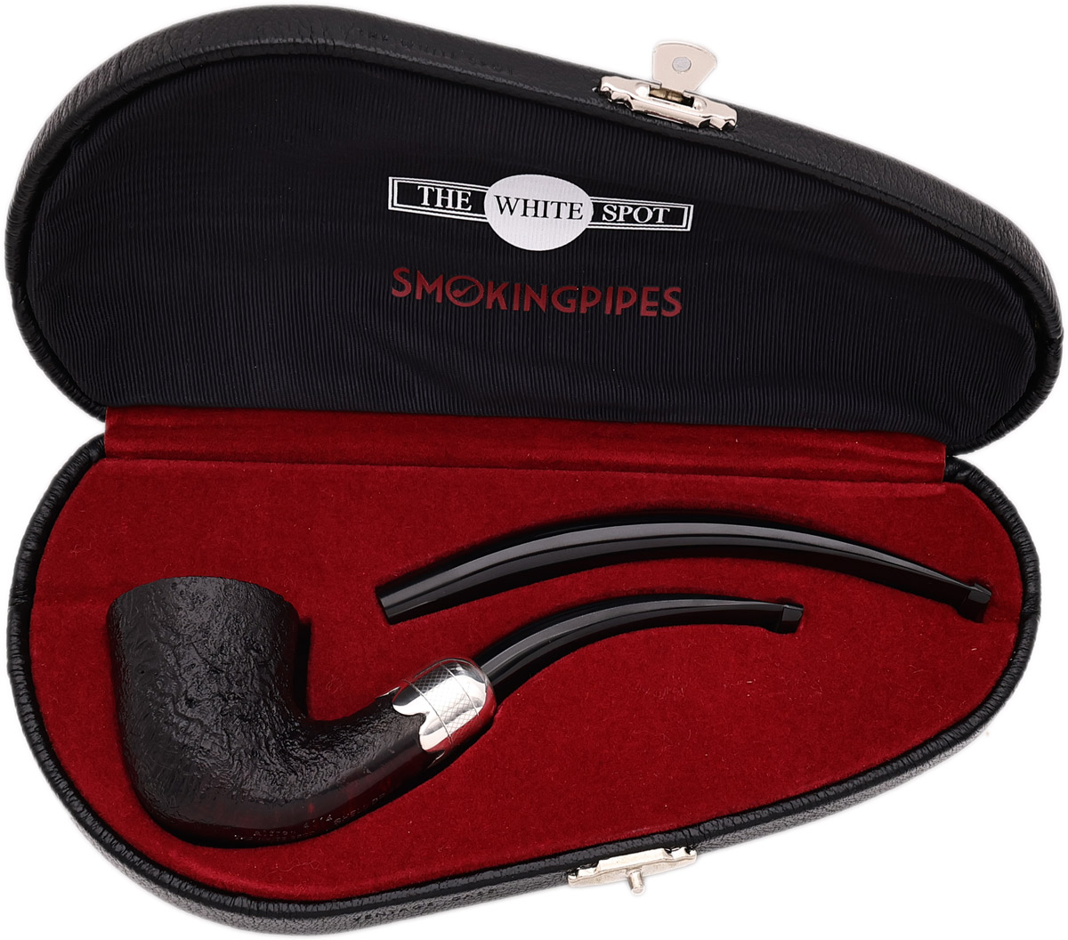 English Estate Dunhill SPC Limited Edition 2023 Shell Briar with Silver (4114) (3/10) (with Ventage Case and Extra Stem) (2023)