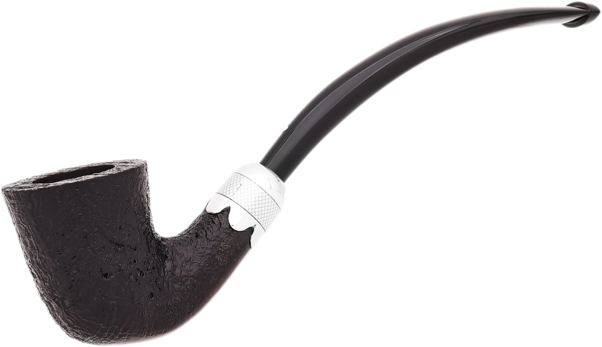 English Estate Dunhill SPC Limited Edition 2023 Shell Briar with Silver (4114) (3/10) (with Ventage Case and Extra Stem) (2023)