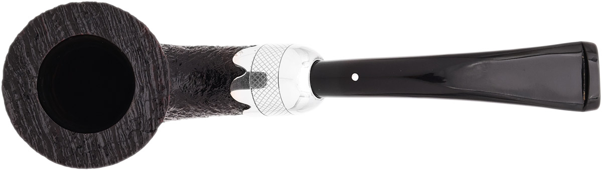 English Estate Dunhill SPC Limited Edition 2023 Shell Briar with Silver (4114) (3/10) (with Ventage Case and Extra Stem) (2023)