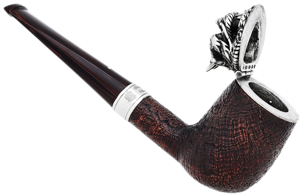 English Estate Dunhill Imperial Dragon Cumberland Billiard with Silver (4103) (15/88) (2019)