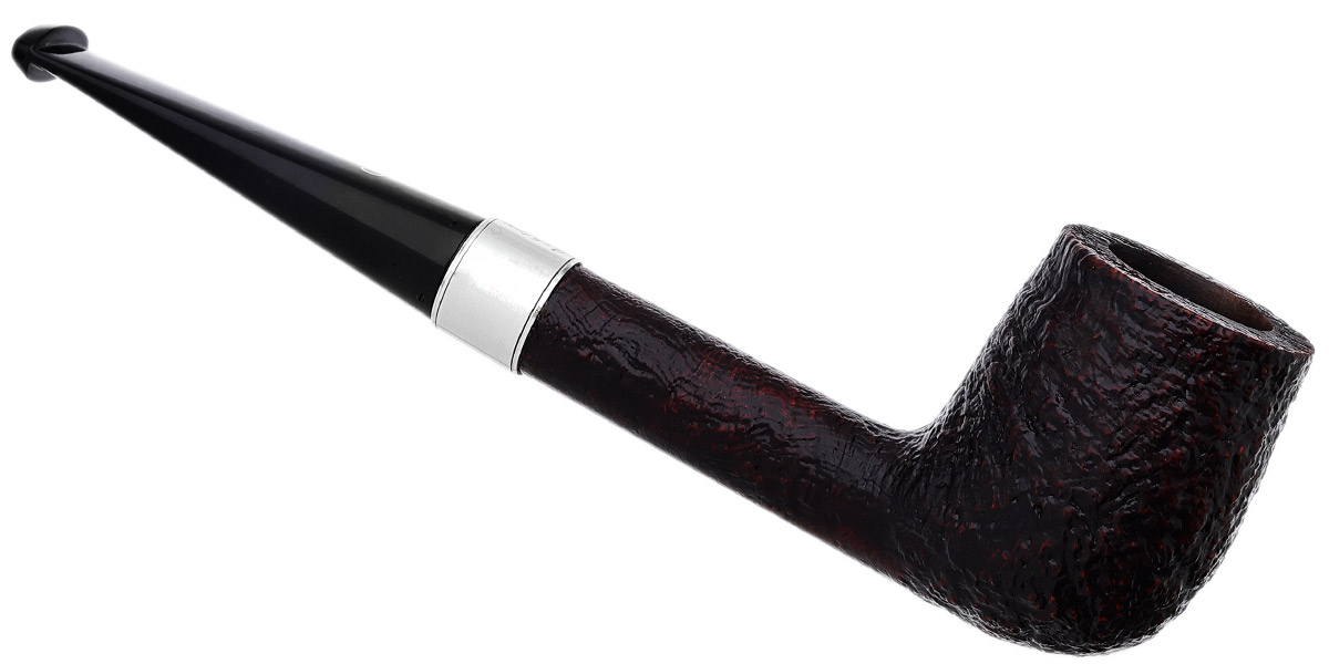 English Estate Ashton Pebble Grain Billiard with Silver (XXX)