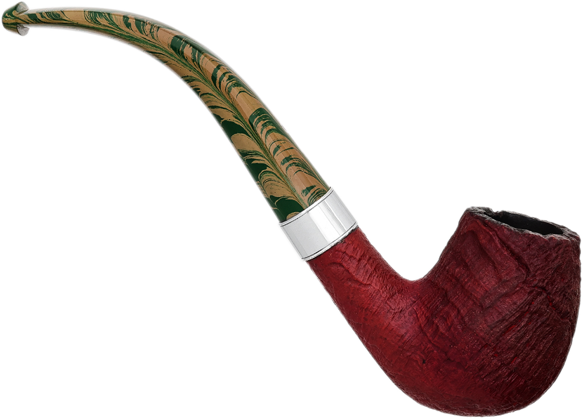 English Estate Ashton Claret Bent Billiard with Silver (XXX) (2022)
