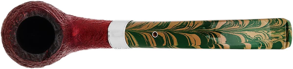 English Estate Ashton Claret Bent Billiard with Silver (XXX) (2022)