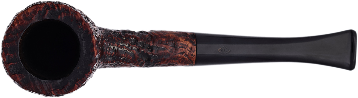 English Estate Parker Super Briar Bark Patent Billiard (3/F) (T) (1947)
