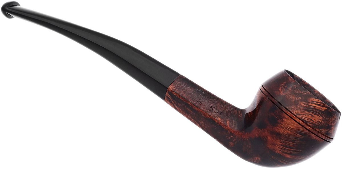 English Estate The Guildhall Bantam Smooth Bent Bulldog (501) (by Comoy