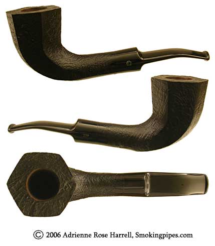 Barclay Rex Sandblast (875XX) Tobacco Pipe
