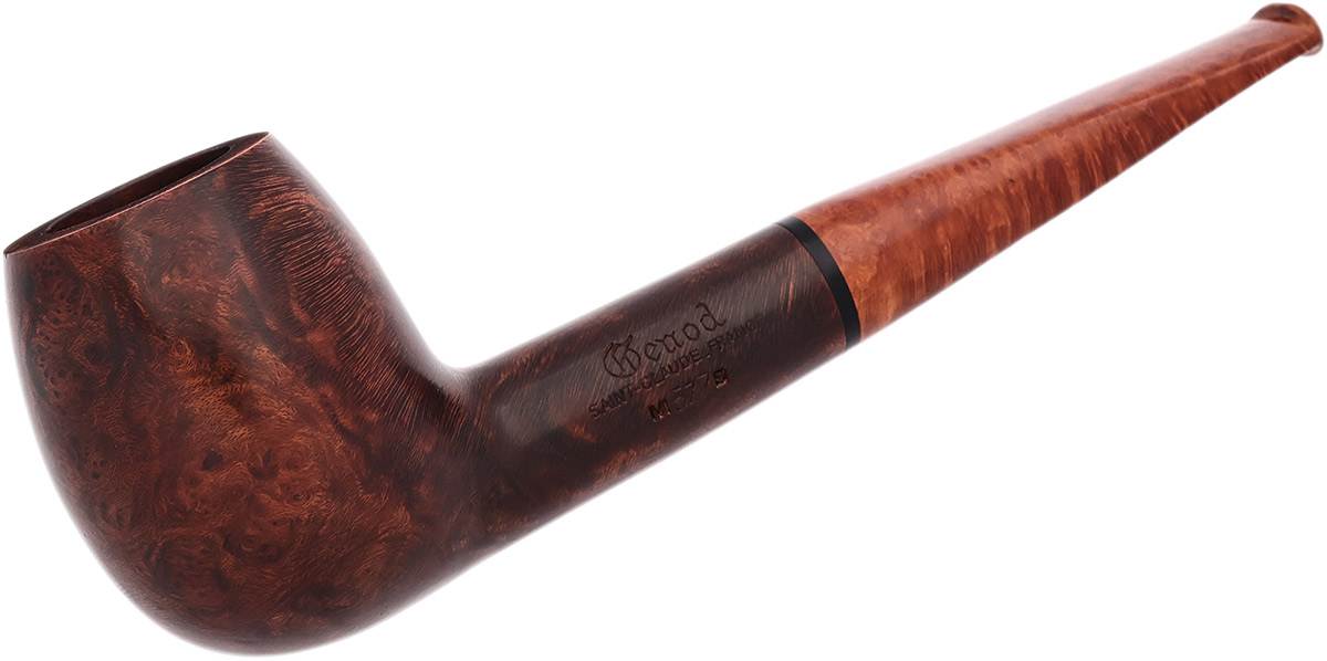French Estate Genod Millesime Smooth Billiard with Briar Stem (577B)