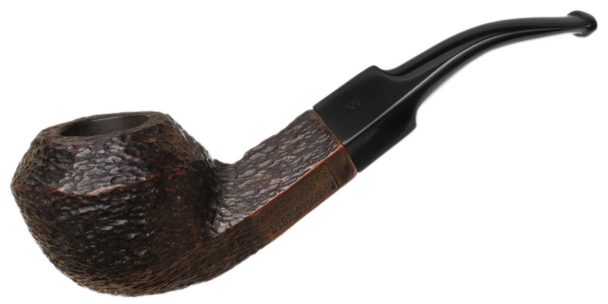 French rustic vintage tobacco pipe