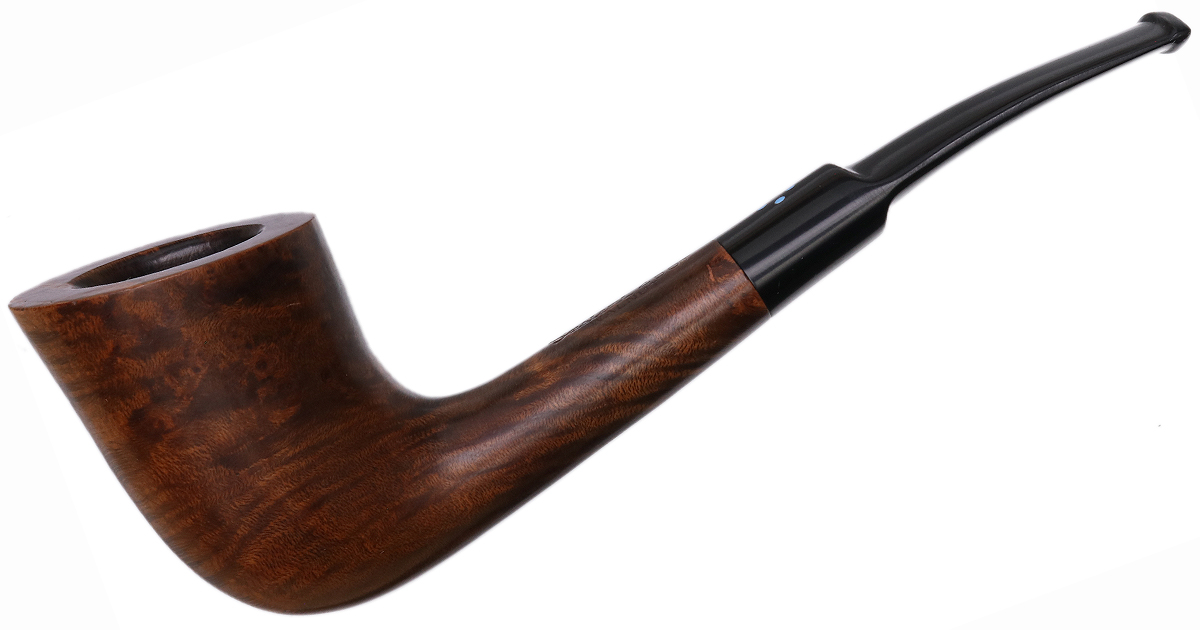 French Estate Sasieni 4 Dot Walnut Bent Dublin (7)