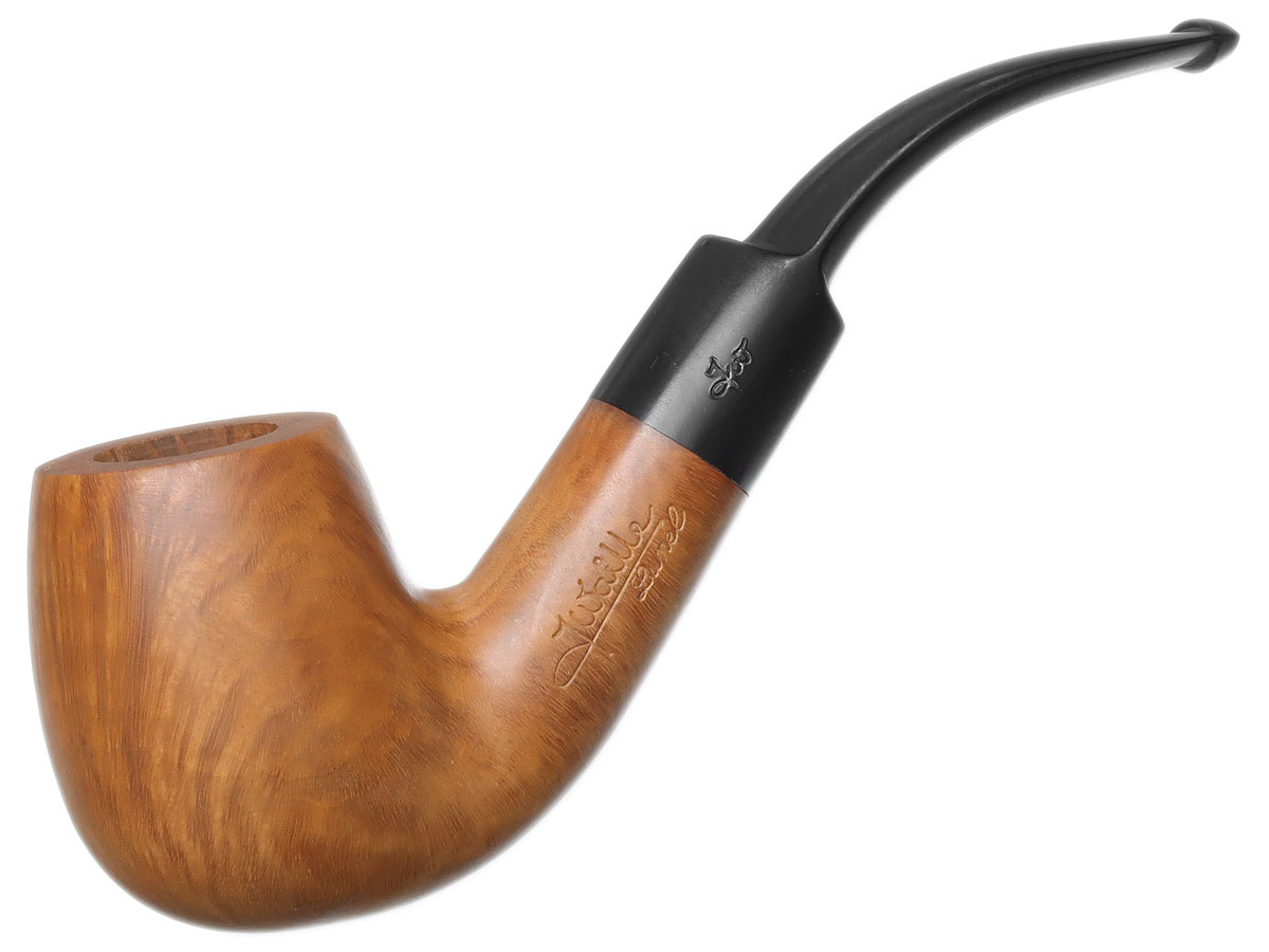 French Estate J. Waille Lunel Regence Straight Grain Bent Billiard (302) (Unsmoked)