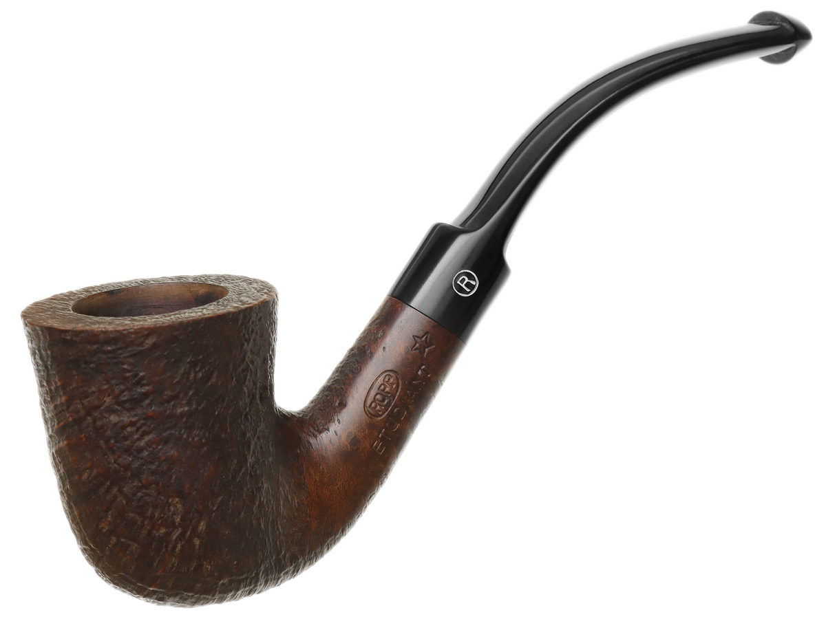 French Estates: Ropp Etudiant Sandblasted (J14) Tobacco Pipe