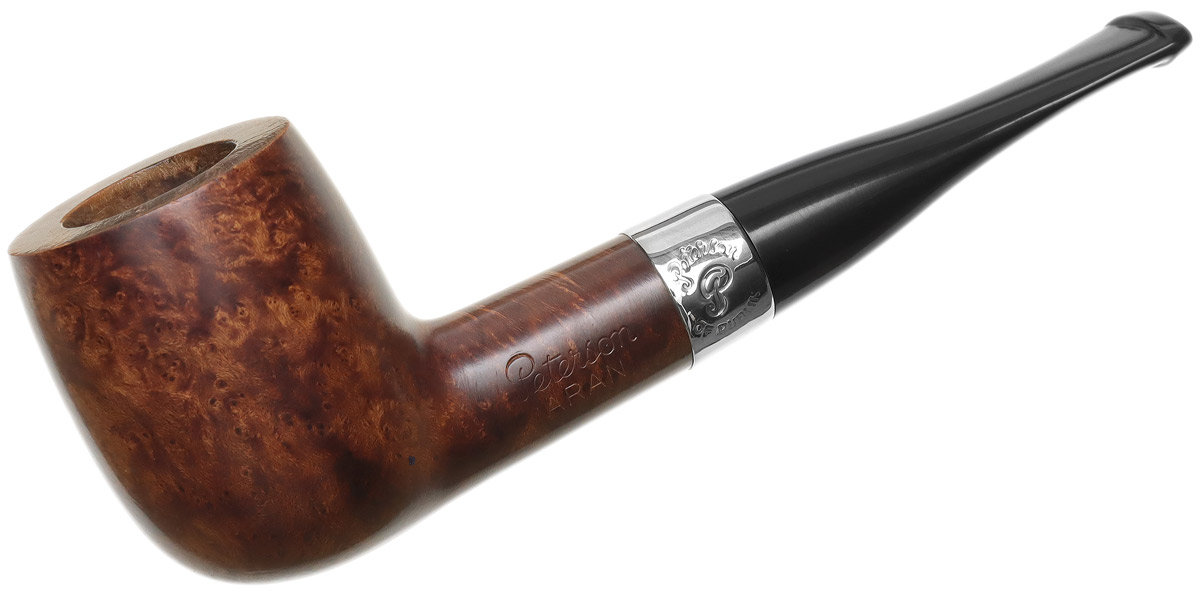 Irish Estate Peterson Aran Smooth Nickel Mounted (107) (Fishtail)