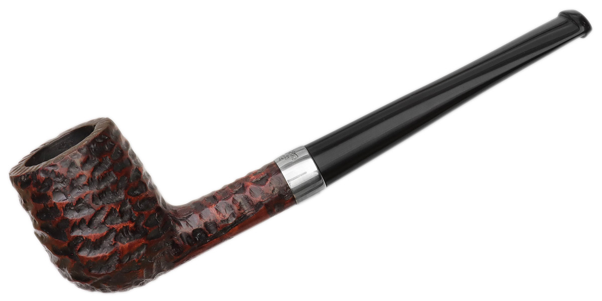 Irish Estate Peterson Junior Rusticated Straight Billiard (Fishtail)