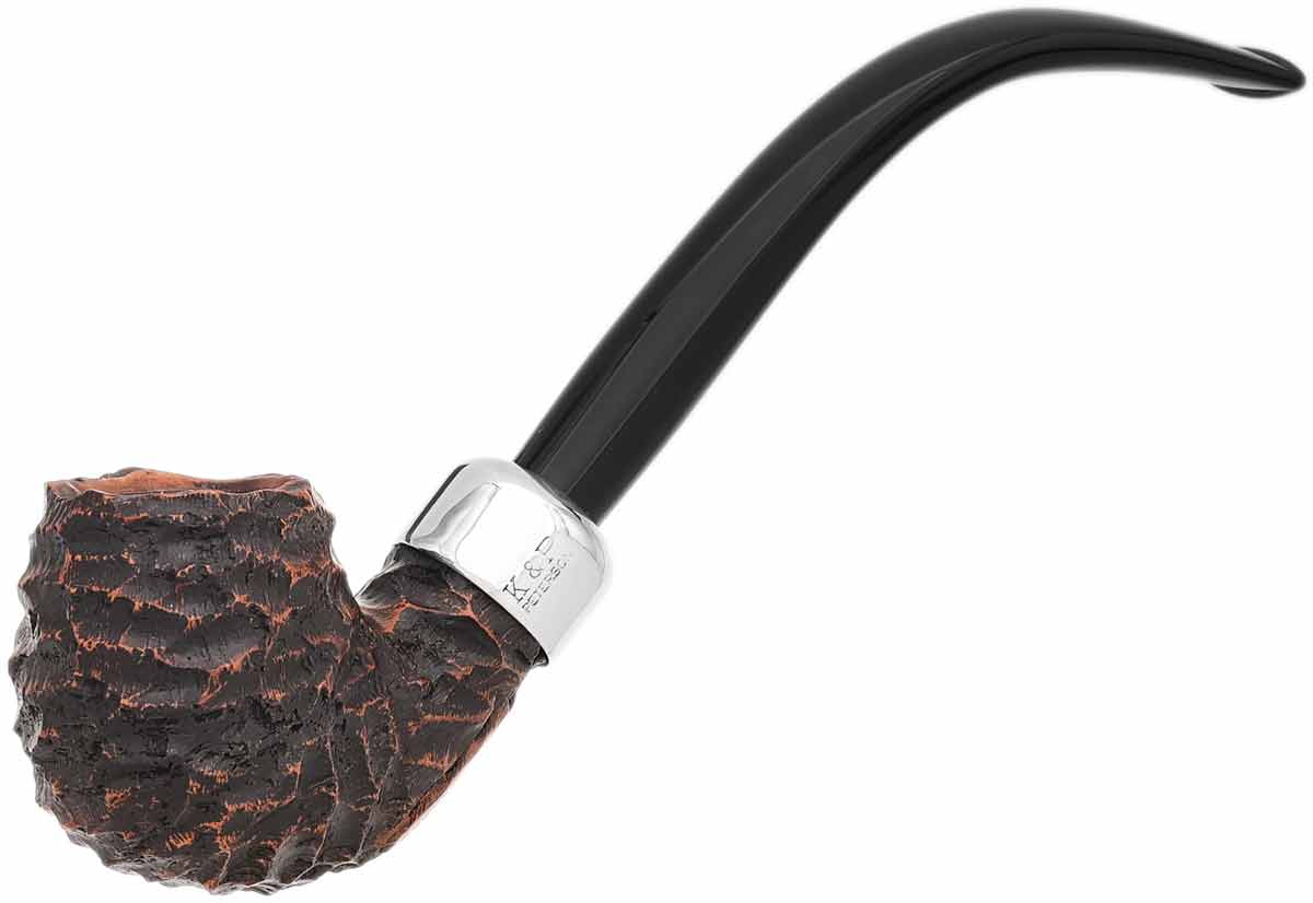 Peterson Bard Rusticated (68) (Fishtail) Tobacco Pipe