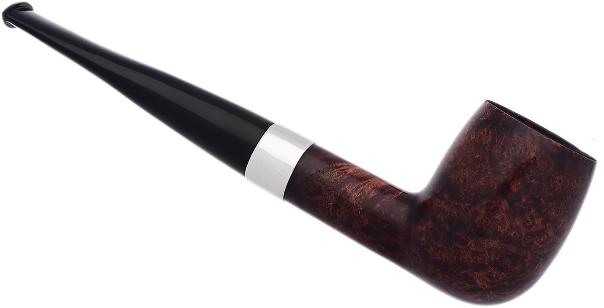 Irish Estate Peterson Aran Smooth Nickel Mounted (15) (Fishtail)