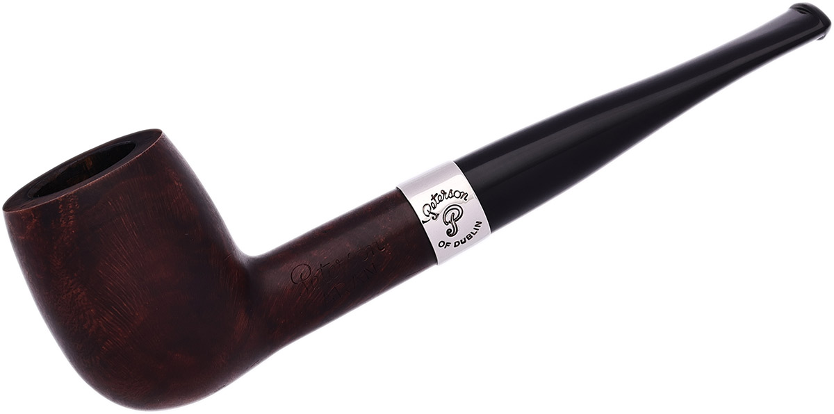 Irish Estate Peterson Aran Smooth Nickel Mounted (15) (Fishtail)