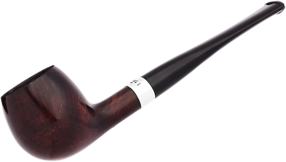 Irish Estate Peterson Irish Seconds Smooth Apple with Silver (3) (Fishtail) (Unsmoked)