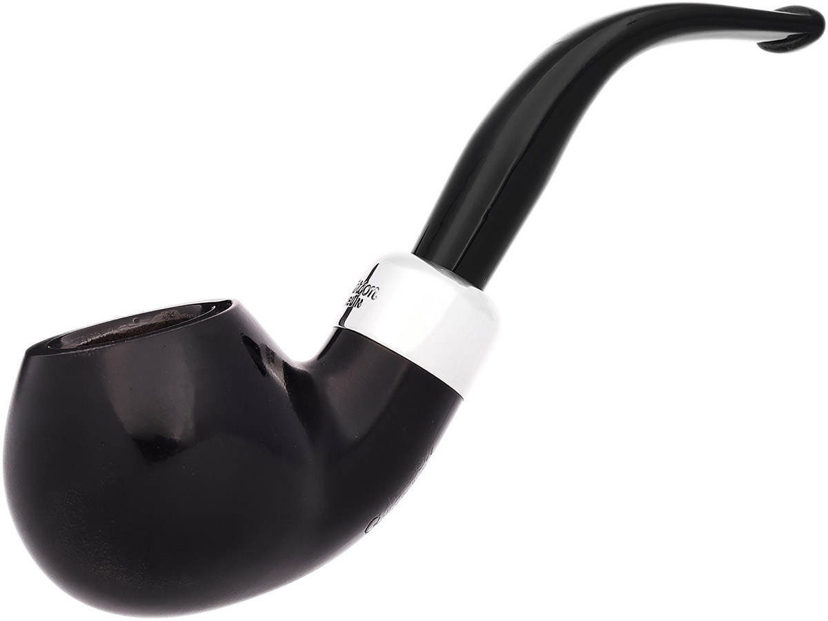 Irish Estate Peterson Irish Seconds Smooth Bent Apple with Silver (2) (Fishtail) (Unsmoked)
