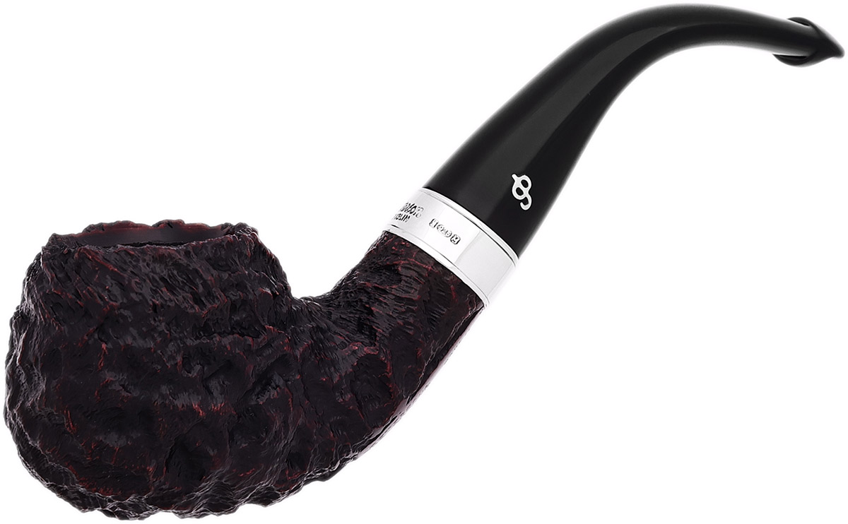Irish Estate Peterson Irish Seconds Cobble Bent Apple with Silver (2) (P-Lip) (Unsmoked)