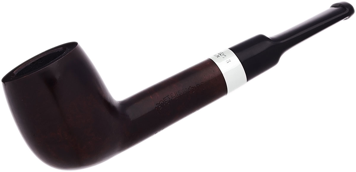 Irish Estate Peterson Irish Seconds Smooth Billiard with Silver (3) (Fishtail) (Unsmoked)