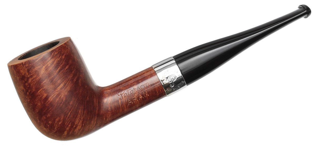 Irish Estate Peterson Aran Nickel Mounted (6) (Fishtail)