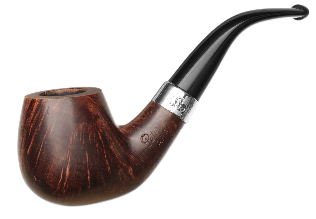 Irish Estate Peterson Aran Smooth Nickel Mounted (68) (Fishtail)