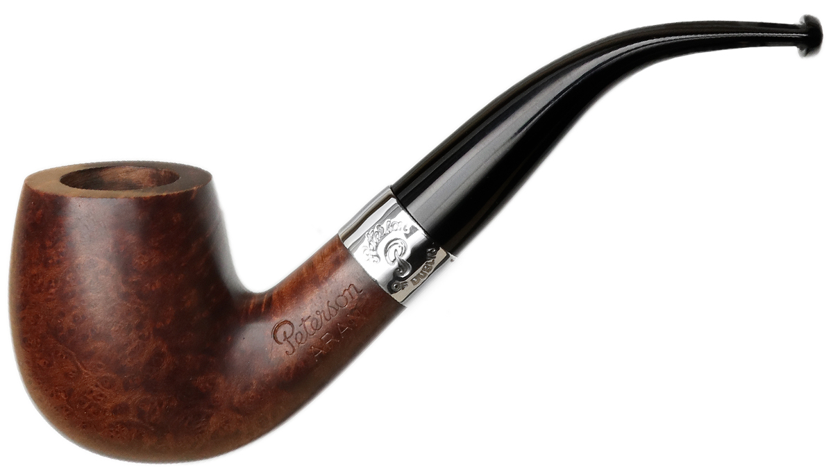 Irish Estate Peterson Aran Smooth Nickel Mounted (69) (Fishtail)