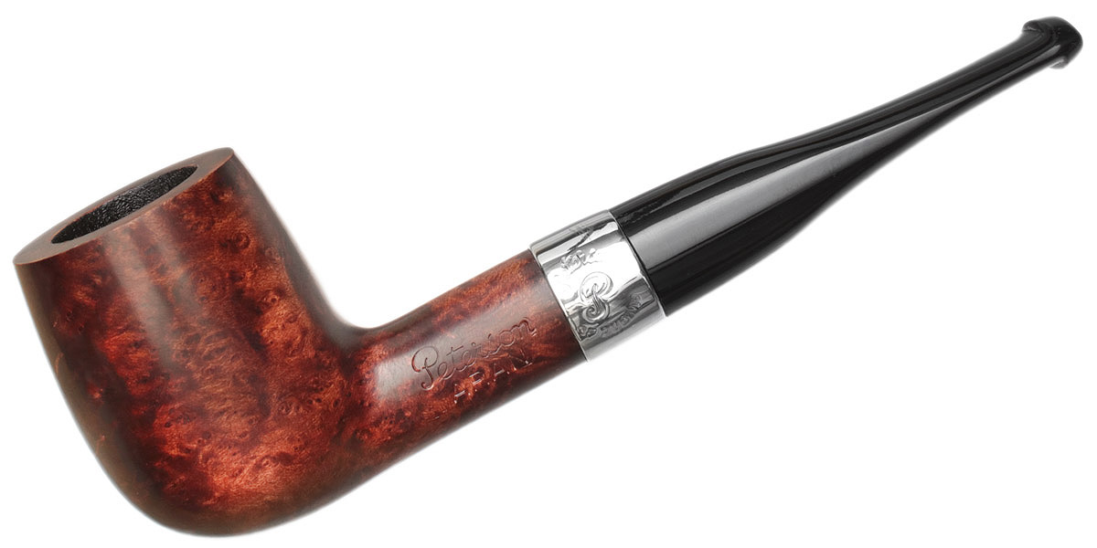 Irish Estate Peterson Aran Smooth Nickel Mounted (X105) (Fishtail) (Unsmoked)