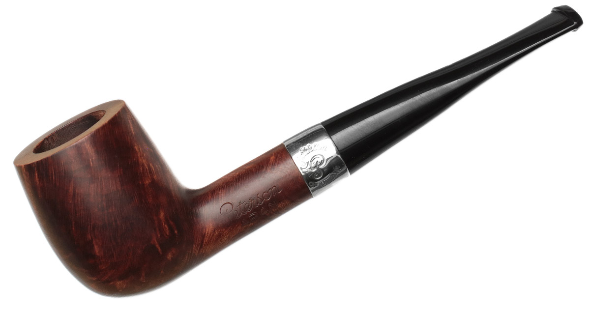 Irish Estate Peterson Aran Smooth Nickel Mounted (6) (Fishtail)