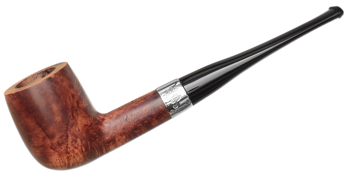 Irish Estate Peterson Aran Smooth Nickel Mounted (15) (Fishtail)