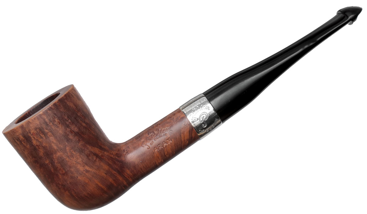 Irish Estate Peterson Aran Smooth Nickel Mounted (120) (P-Lip) (Unsmoked)