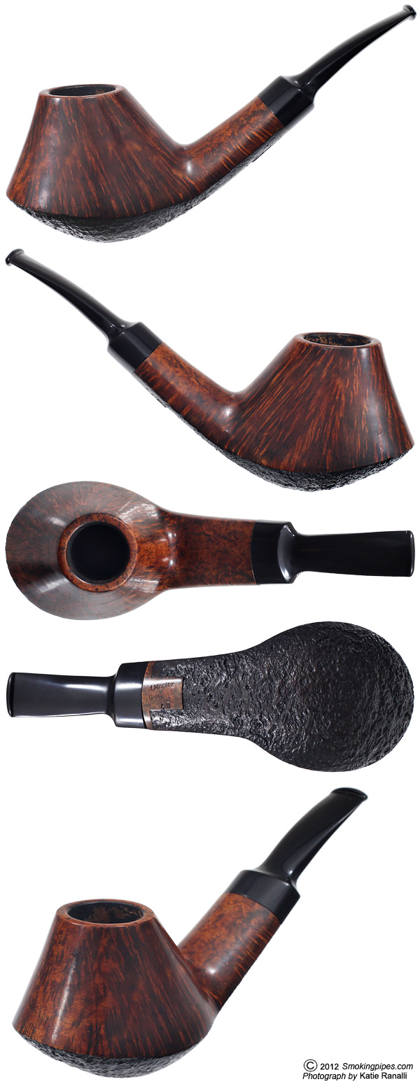 German Estate Jurgen Moritz Partially Sandblasted Volcano (49) (Unsmoked)
