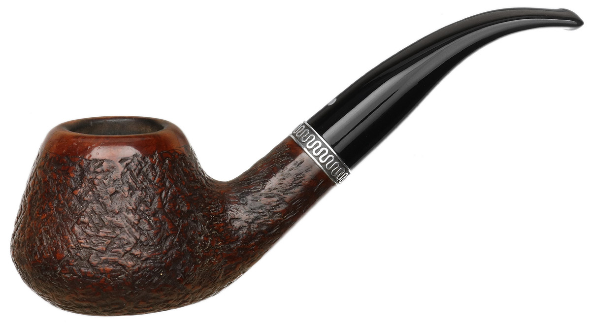 German Estate Vauen Rusticated Bent Brandy Sitter (939) (9mm)