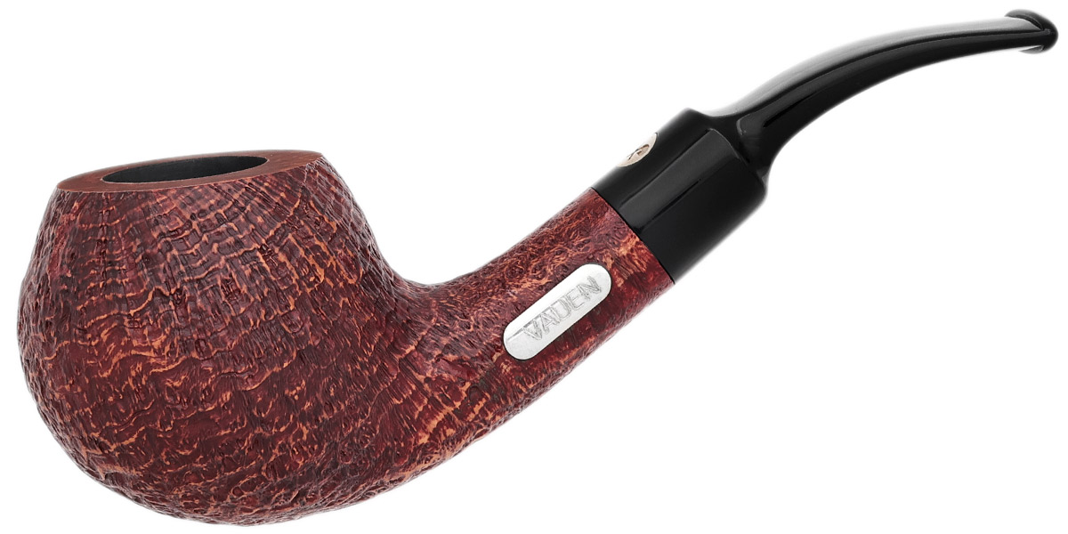 German Estate Vauen 175th Anniversary Sandblasted Dark Brown (504) (9mm) (Unsmoked)
