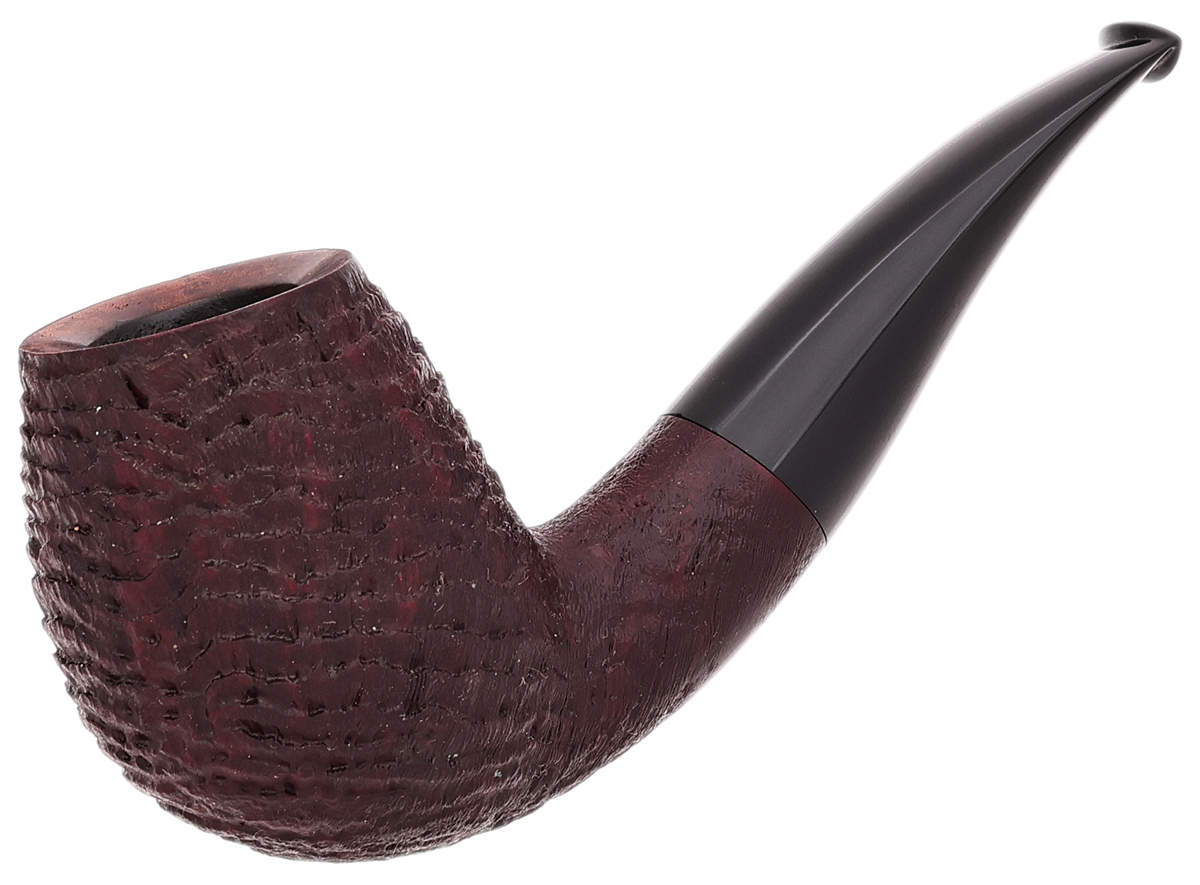 German Estate Dirk Heinemann Sandblasted Bent Billiard (13)
