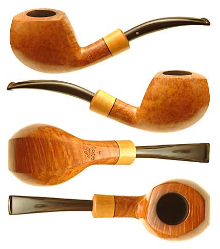 becker tobacco becker tobacco Becker Royal Flush Elite A Blowfish w/Boxwood (2002) Tobacco  Pipe