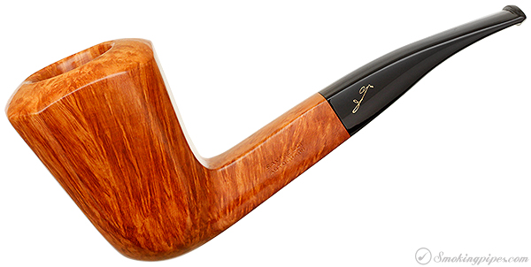 Italian Estate Savinelli Autograph Smooth Paneled Bent Dublin (6) (6mm) (Unsmoked)