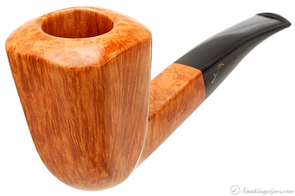 Italian Estate Savinelli Autograph Smooth Paneled Bent Dublin (6) (6mm) (Unsmoked)