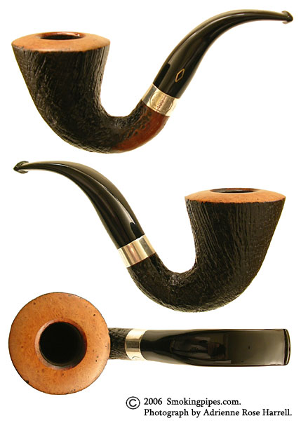 Italian Estate Brebbia "Jubilee" Sandblast Calabash (1997)