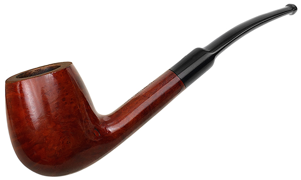 Barontini Astra Smooth Bent Billiard (702) Tobacco Pipe