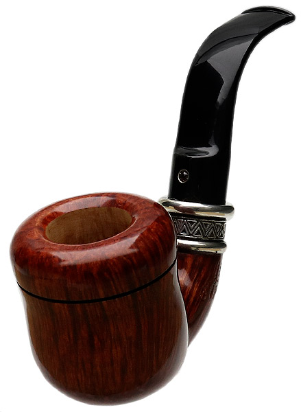 Italian Estate Ser Jacopo Domina Gem Series Granato Smooth with Silver (116) (98) (Unsmoked)